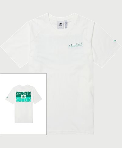 Adidas Originals T-shirts SPORTS CLUB TEE HF4922 White
